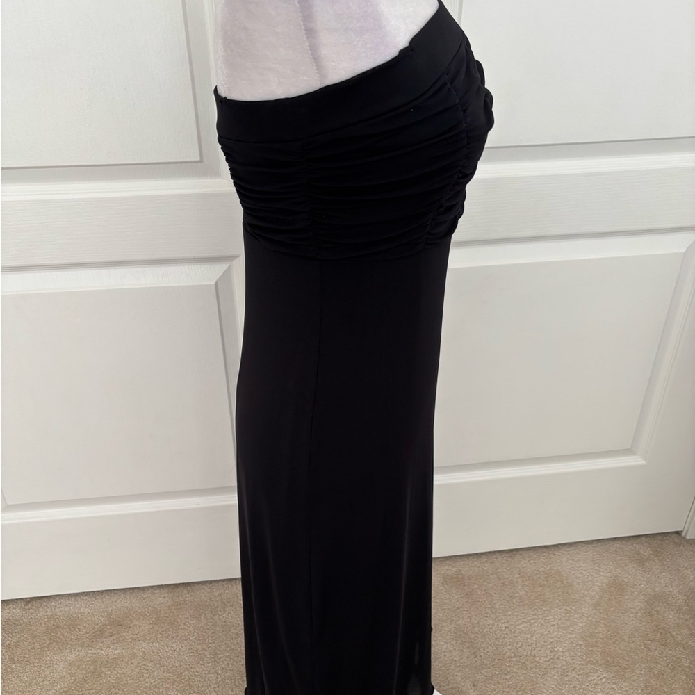 Kirious LA Black Strapless Slip Dress | Like New | Size M | Sleek & Sexy - Picture 5 of 10
